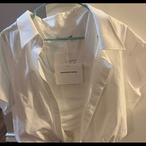 Alexander wang blouse size 8
